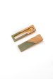 Two Tone Hair Clip Set in Green Supply