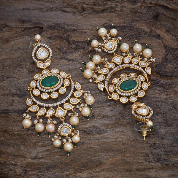 Kundan Earring 164023 Cheap