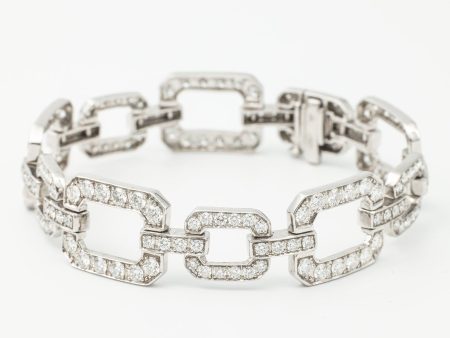 Chanel Diamond Chain link Bracelet Hot on Sale