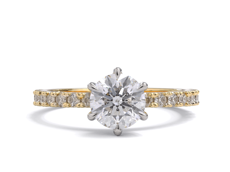 Katrina Diamond Brilliant Round Diamond Solitaire Hot on Sale