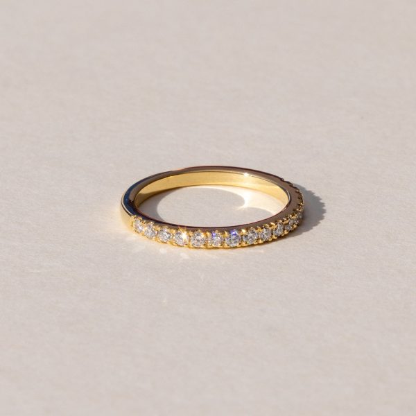 Annie Diamond Pave Ring Band Online Sale