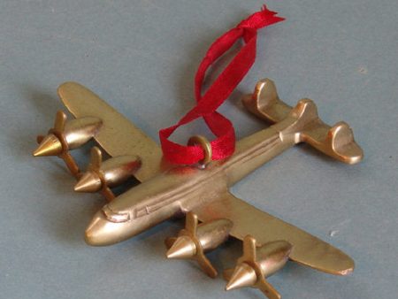 Brass Airplane With Moving Propellers For Cheap