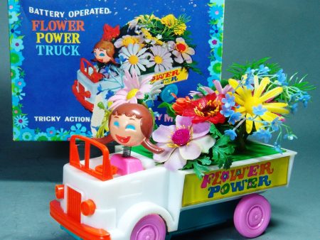 Vintage Hong Kong Marx Flower Power Truck Cheap