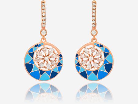 Meenakari Zircon Earring 169728 Online Sale