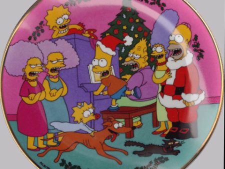 Franklin Mint Simpson s Limited Edition Plate For Sale