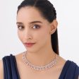 Zircon Necklace 163846 on Sale