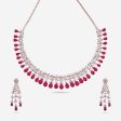 Zircon Necklace 163834 For Cheap