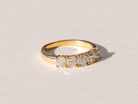 Poppy Diamond Half Eternity Ring Fashion