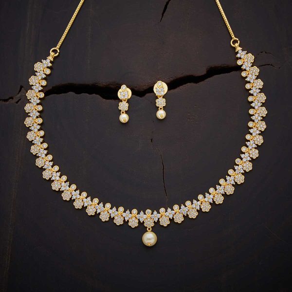 Zircon Necklace 138955 For Cheap