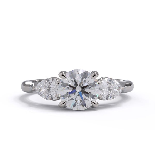 Kennedy Diamond Solitaire with Pears For Cheap