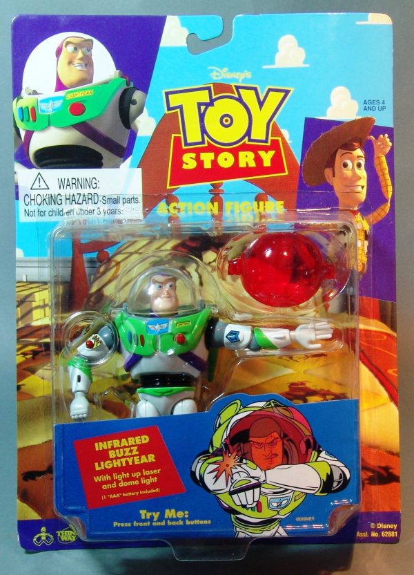 1995 Toy Story Infrared Buzz Lightyear Action Figure Cheap