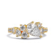 Gabrielle Cluster Diamond Ring on Sale