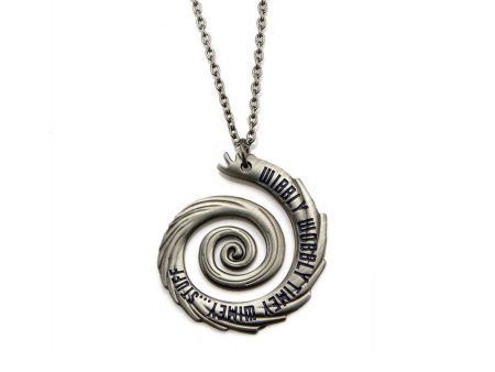 Dr Who  WIBBLY WOBBLY TIMEY WIMEY STUFF  Vortex Pendant For Sale