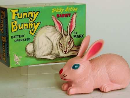 Marx Hong Kong Battery Operated Tricky Action Funny Bunny on Sale