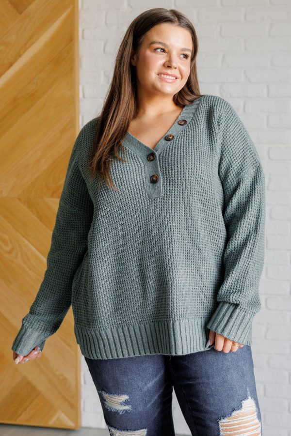 Cayden Sweater in Sage Supply