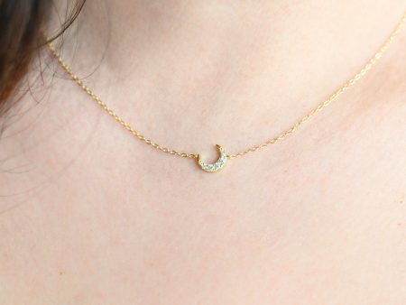 Over the Moon Necklace Online