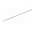 Sterling Silver 5.2mm Round Box Chain 22 Inches with Lobster Clasp Cheap