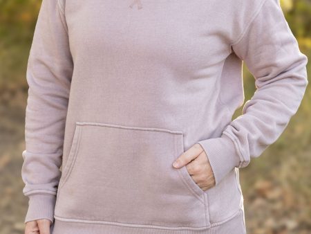 Vintage Wash Pocket Pullover - Blush Pebble Supply