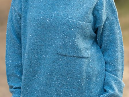 Confetti Sweater - Blue Cheap