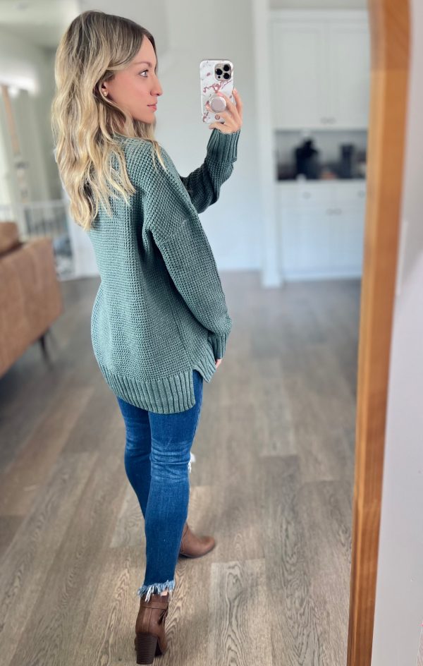 Cayden Sweater in Sage Supply